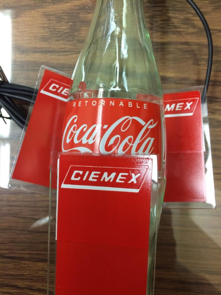 Glass containers decorated with CIEMEX enamels, photo 2